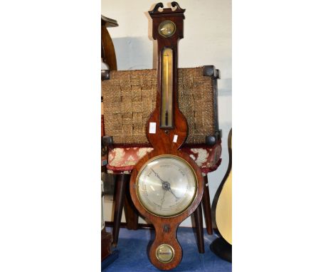 COMBINATION BAROMETER THERMOMETER     