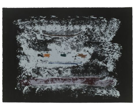 Abstrakter Expressionismus - - Helen Frankenthaler.  (1928 New York - 2011 Darien). Un Poco Más. 1987. Farblithographie auf A