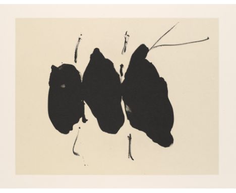 Amerikanische Moderne - Abstrakter Expressionismus Robert Motherwell (1915 Aberdeen/Washington - 1991 Provincetown/MA)Untitle
