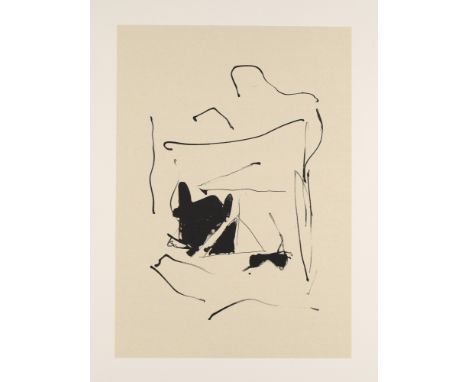 Amerikanische Moderne - Abstrakter Expressionismus Robert Motherwell (1915 Aberdeen/Washington - 1991 Provincetown/MA)Untitle