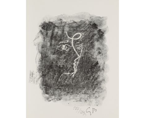 Georges Braque.  (1881 Argenteuil - 1963 Paris). 2 Lithographien in: Paulhan. 1984. Je auf gefalteten Bögen Arches Velin (mit