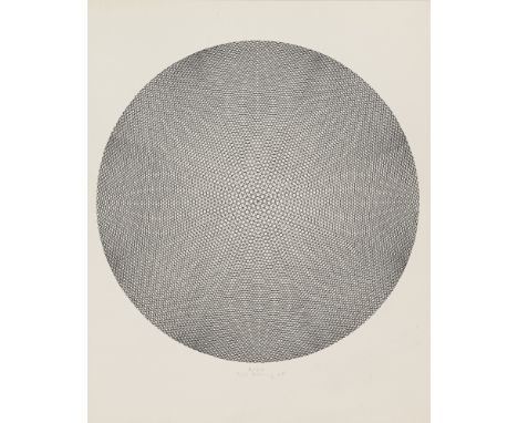 Ludwig Wilding.  (1927 Grünstadt/Pfalz - 2010 Buchholz). 2 Arbeiten. 1965 bis 1971. Mit 1 Zincographie und 1 Serigraphie. Je 