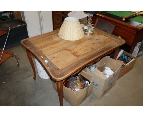 A French card table circa 1900 