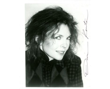 KEATON DIANE: (1946-&nbsp;&nbsp;&nbsp;&nbsp; ) American actress, Academy Award winner. Signed 8 x 10 photograph of Keaton in 