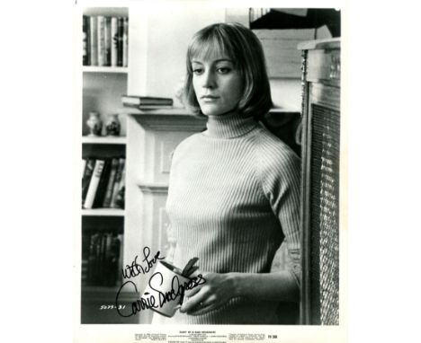 SNODGRASS CARRIE: (1945-2004) American actress, an Academy Award nominee. A scarce signed 8 x 10 photograph of the actress st