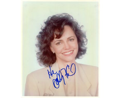 FIELD SALLY: (1946-&nbsp;&nbsp;&nbsp;&nbsp; ) American actress, Academy Award winner. Signed colour 8 x 10 photograph of Fiel