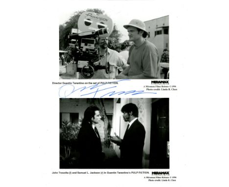 PULP FICTION: Quentin Tarantino (1963-&nbsp;&nbsp;&nbsp;&nbsp; ) American film director, Academy Award winner. Signed 8 x 10 