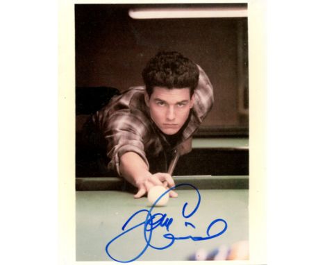 CRUISE TOM: (1962-&nbsp;&nbsp;&nbsp;&nbsp; ) American actor, an Academy Award nominee. Signed colour 8 x 10 photograph of Cru