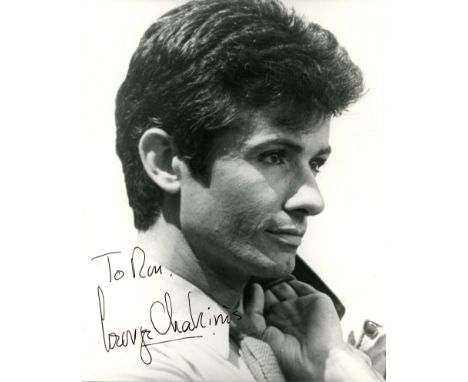 CHAKIRIS GEORGE: (1932-&nbsp;&nbsp;&nbsp;&nbsp; ) American actor, Academy Award winner. Signed and inscribed 8 x 10 photograp