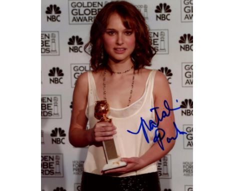 PORTMAN NATALIE: (1981-&nbsp;&nbsp;&nbsp;&nbsp; ) Israeli-born American actress, Academy Award winner. Signed colour 8 x 10 p