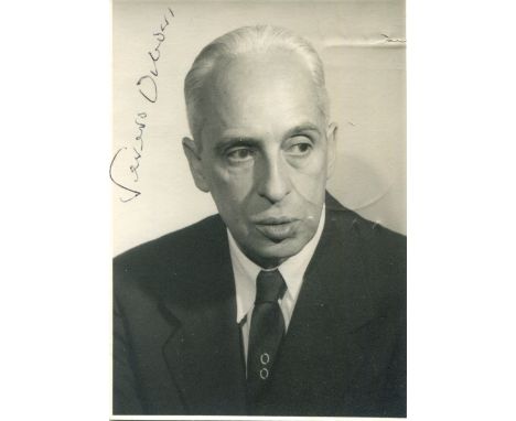 NOBEL PRIZE WINNERS: Severo Ochoa (1905-1993) Spanish physician and biochemist, Nobel Prize winner for Physiology or Medicine