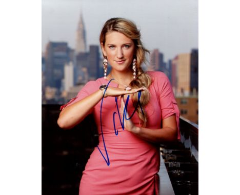 AZARENKA VICTORIA: (1989-&nbsp;&nbsp;&nbsp;&nbsp; ) Belarusian tennis player. Signed colour 8 x 10 photograph of Azarenka sta