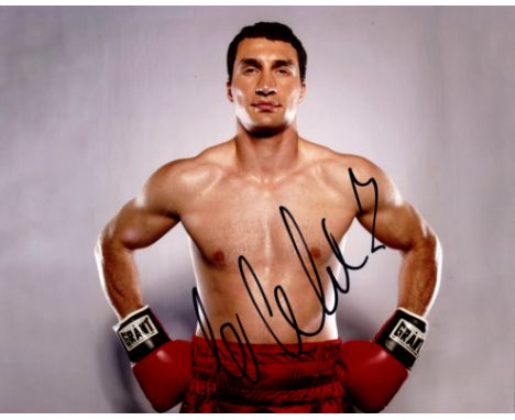 KLITSCHKO WLADIMIR: (1976- ) Ukrainian former professional Boxer, considered to be one of the best heavyweight champions of a