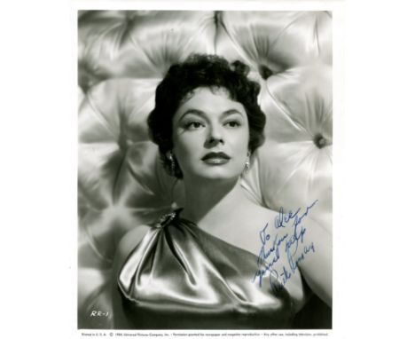 ROMAN RUTH: (1922-1999) American actress whose film credits include the thriller movie Strangers on a Train (1951) directed b