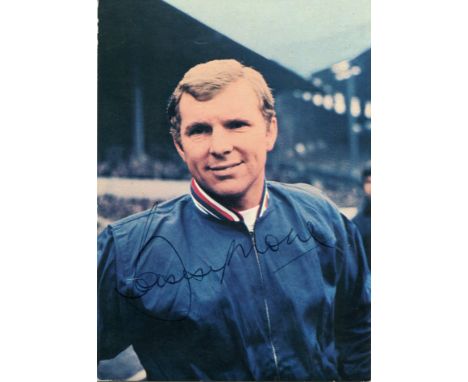 MOORE BOBBY: (1941-1993) English footballer, captain of the England national team who won the FIFA World Cup in 1966. Signed 