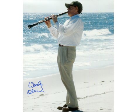 ALLEN WOODY: (1935- ) American film director, Academy Award winner. Attractive signed colour 10 x 8 photograph of Allen in a 