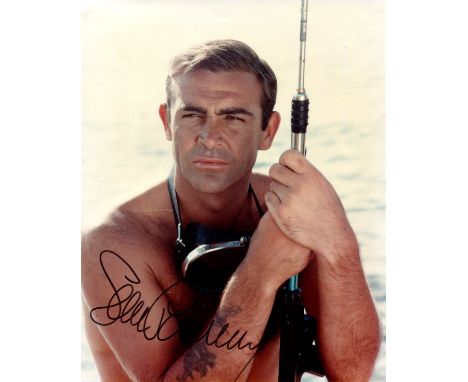 CONNERY SEAN: (1930-2020) Scottish actor, famous for his portrayal of James Bond. Academy Award winner. Signed colour 8 x 10 