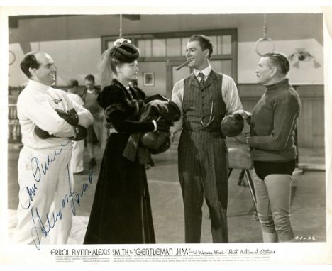 SMITH ALEXIS: (1921-1993) Canadian-born American actress. Vintage signed and inscribed 10 x 8 photograph of Smith standing in