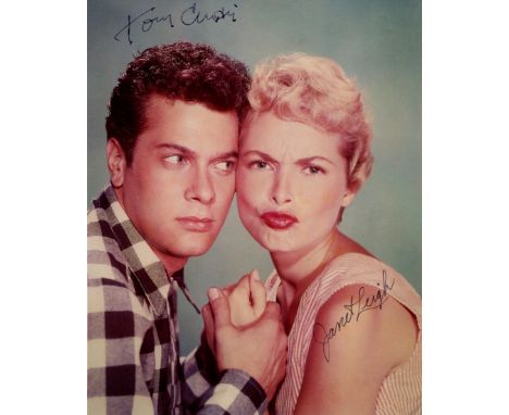 CURTIS &amp; LEIGH: CURTIS TONY (1925-2010) American actor &amp; LEIGH JANET (1927-2004) American actress, both Academy Award