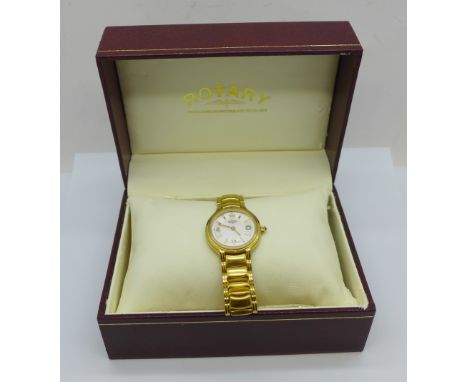 A lady's Rotary wristwatch, boxed 