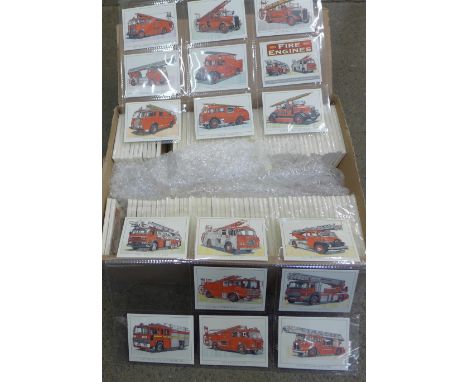 100 Sets of Fire Engine Series/collectors cards 