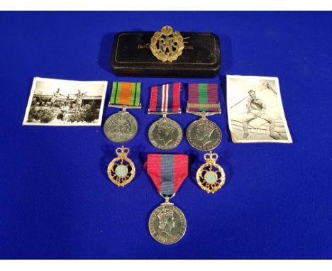 ROYAL AIR FORCE MEDAL GROUP AWARDED TO 4005427 A.C.I JAMES EVEVER HUTTON   ESTIMATE:   £100-£150