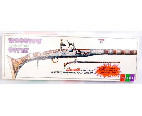 Pyro Full Size, to scale kit to assemble a Moorish North African Rifle, appears as issued in the original pictorial box (VG-B