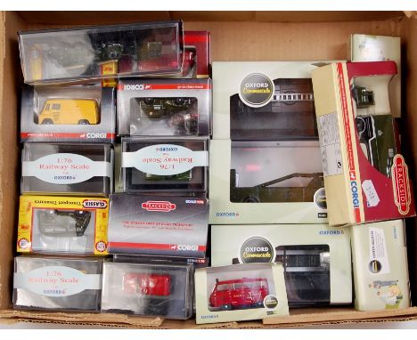 30 1/76th scale boxed diecast vehicles by Corgi Trackside, Oxford Diecast and Classix, all in original boxes, examples to inc