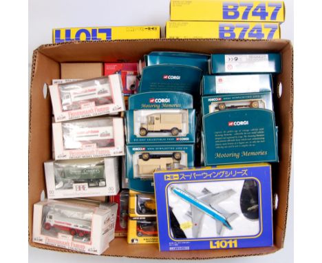 70+ mixed boxed modern issue diecast by Matchbox, Corgi, EFE, Lledo and others, mixed examples to include EFE 00 Scale Flat B