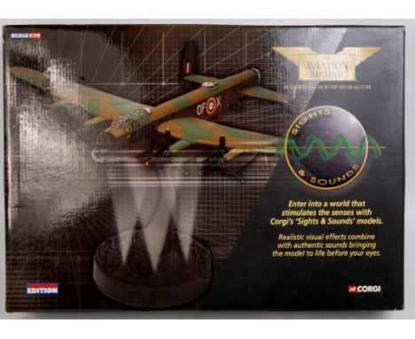 Corgi Aviation Archive 1/72nd scale "Sights and Sound" AA32611, Avro Lancaster B1 L7571, in the original box, appears as issu