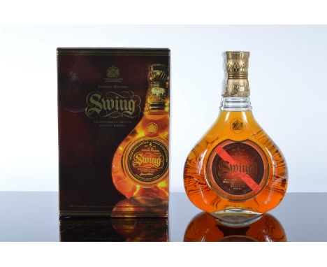 Johnnie Walker Special Edition Swing Scotch Whisky,  boxed 75cl bottle in special edition Swing decanter, VG