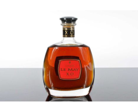 A bottle of Cognac Le May X.O, 70 CL, in box