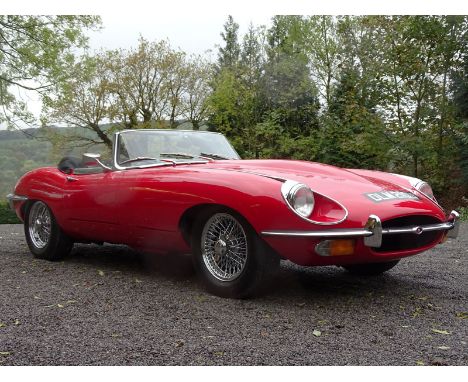 1971 Jaguar E-Type 4.2 Roadster- 45,500 recorded miles and just 1,700 miles covered since an engine overhaul by VSE of Powys,