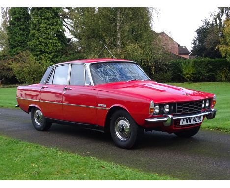 1972 Rover P6 3500- In the current family ownership from new and part of the Old Hall collection for decades- Just 45,000 rec