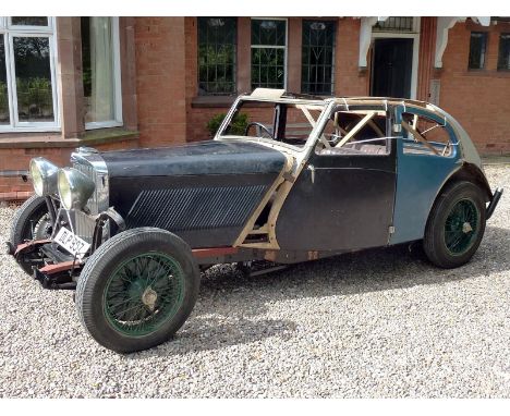 1937 Talbot BI 105 Airline Saloon- Stalled restoration with much work completed in the 1980s- Engine overhaul by Arthur Arche