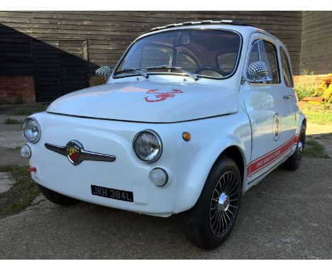 1973 Fiat 500 Abarth Evocation- Retained by its first keeper from 1973 to 1986 and the second until it was imported to the UK