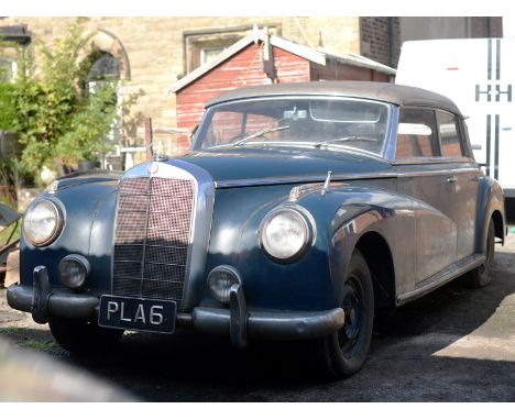 1954 Mercedes-Benz 300 B 'Adenauer' Cabriolet- Very rare right-hand drive example and current ownership since 1971- First reg