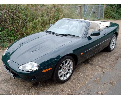 2000 Jaguar XKR Convertible- Two previous owners and every MoT from new- Maintained by Yardley Garage for ten years- BRG with