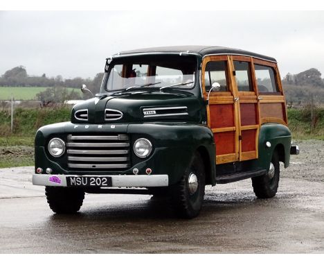 c.1949 Ford F-1 V8 Woodie Estate- Reputedly supplied new to the US Consulate in Ireland for use by the Consul General's bodyg