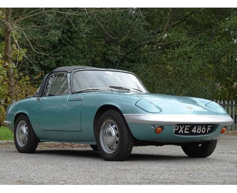 1968 Lotus Elan S3 Drophead Coupe- Light blue with black interior, replacement Spyder chassis- c.£6,000 spent on recommission