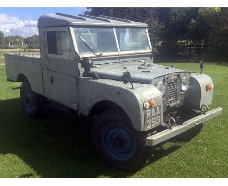 1956 Land Rover 107- Genuine UK supplied first registered 8 October 1956- Original and transferable registration mark- 2 litr