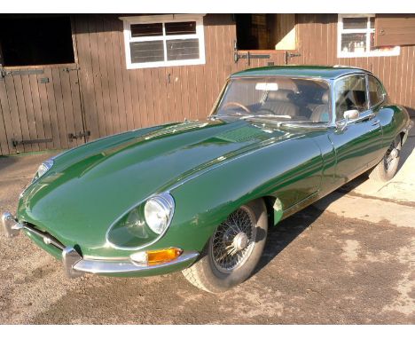 1968 Jaguar E-Type 4.2 2+2- Subject of a gradual comprehensive restoration that included conversion to righthand drive- Dispa