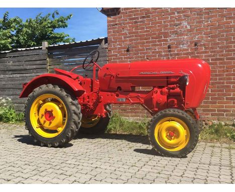 1960 Porsche Junior 108- The smallest and arguably most attractive of Porsche's four tractor ranges- Manufactured in the old 