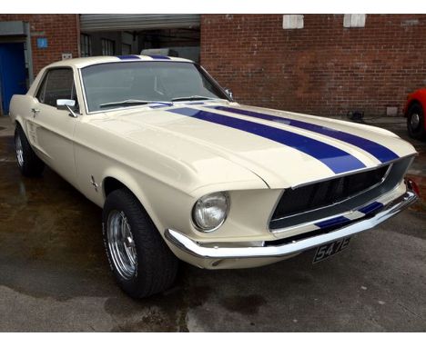 1967 Ford Mustang GT- Imported to the UK in 2015 and just fully serviced- V8 powered, C4 automatic transmission, Shelby-style