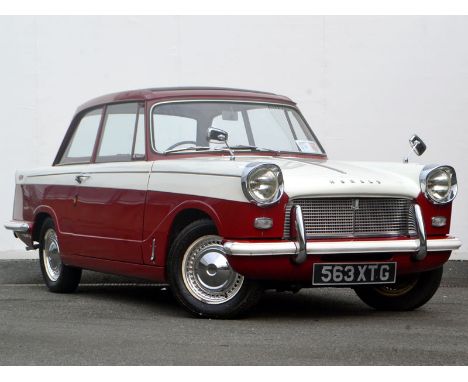 1964 Triumph Herald 12/50 Skylight Saloon- Entered from a private Irish collection- Warranted 16,200 miles from new- Rare, su