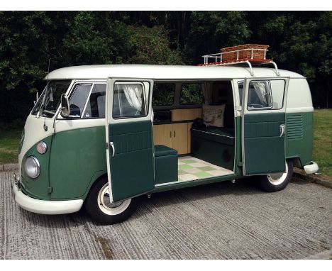 1967 Volkswagen Type 2 Camper Van- Restored c.2013/14 by Auto Impressions including new floors and outriggers- Retrimmed inte