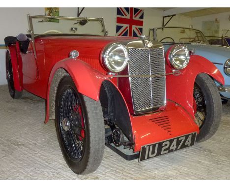 1931 MG F-Type Magna- One of just three examples known to exist with coachwork by Jarvis of Wimbledon- In the current ownersh