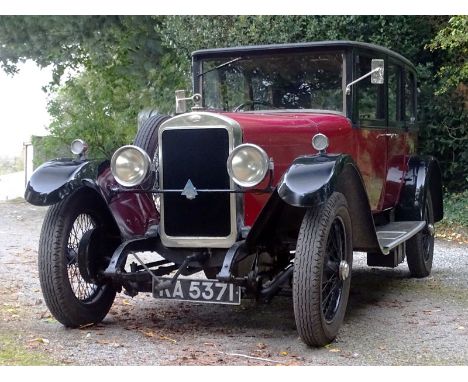 1926 Sunbeam 20.9 Coachbuilt Saloon- Timewarp car that belonged to its first owner, Malcolm Rollo Esq., from 1926 - 1964 and 
