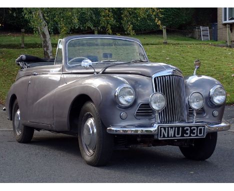 1954 Sunbeam-Talbot 90 MKIIa Drophead Coupe- Finished in Grey and matched to a Grey interior- Bodied by Thrupp & Maberley and