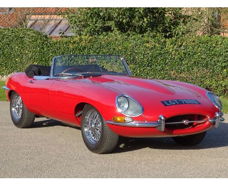 1966 Jaguar E-Type 4.2 Roadster- 1 of 863 right-hand drive Series 1 4.2 Roadsters made and warranted to have covered 49,000 m